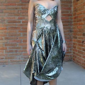 An Ina Soltani evening gown